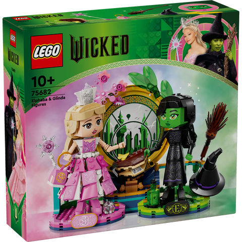 LEGO Wicked 75682 Elphaba & Glinda Figures