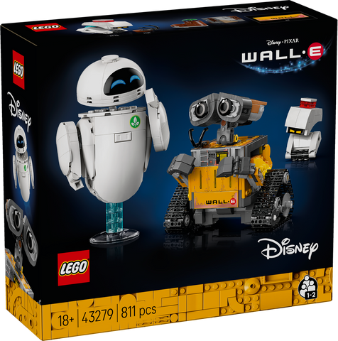 LEGO 43279 Disney and Pixar WALL-E and EVE
