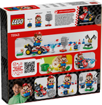 LEGO 72043 Super Mario: Mario Kart – Interactive LEGO® Mario & Standard Kart