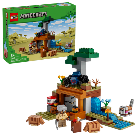 LEGO Minecraft 21269 The Armadillo Mine Expedition