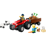 LEGO City 60461 Red Farm Tractor with Trailer & Sheep