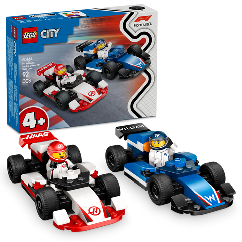 LEGO City 60464 F1™ Williams Racing & Haas F1 Race Cars