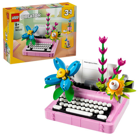 LEGO Creator 3in1 31169 Typewriter with Flowers