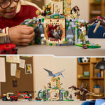 LEGO 76976 Jurassic World Spinosaurus & Quetzalcoatlus Air Mission