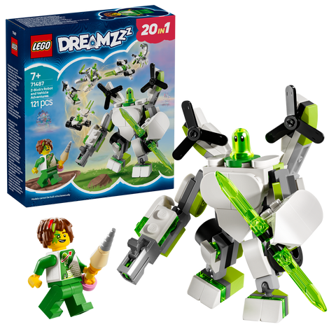 LEGO DREAMZzz 71487 Z-Blob's Robot and Vehicle Adventures