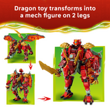 LEGO 71868 NINJAGO Wyldfyre's Transforming Dragon Mech