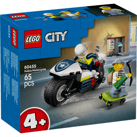 LEGO 60455 City Police Motorcycle Chase