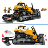 LEGO 60466 City Yellow Bulldozer