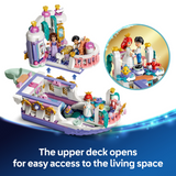 LEGO 43299 Disney Princess Ariel’s Royal Wedding Boat