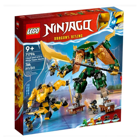 LEGO 71794 Ninjago Lloyd and Arin's Ninja Team Mechs
