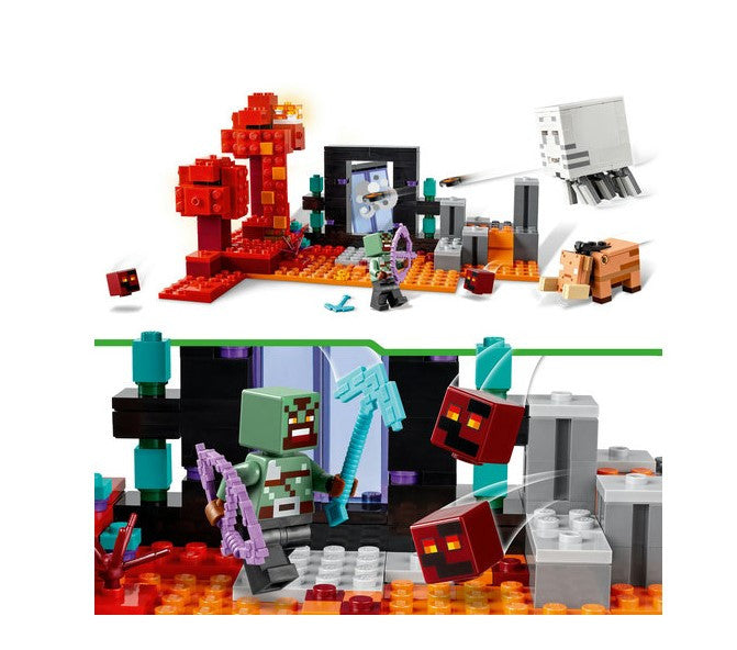 LEGO Minecraft 21255 The Nether Portal Ambush (352 pcs)