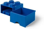 LEGO 4005 Storage Brick Drawer 4-stud  (Bright Blue)