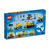 LEGO 60391 CITY CONSTRUCTIONS TRUCKS AND WREAKING BALL CRANE