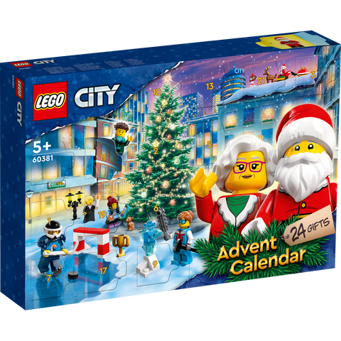 LEGO City 60381 Advent Calendar 2023 (258 pcs)
