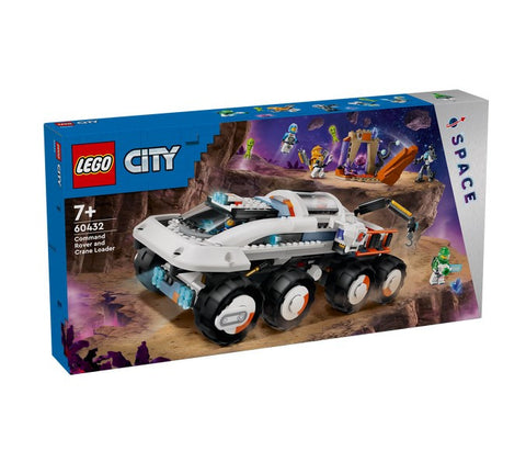 LEGO City 60432 Command Rover and Crane Loader (758 pcs)