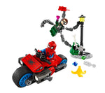 LEGO Super Heroes 76275 Motorcycle Chase: Spider-Man vs. Doc Ock (77 pcs)