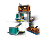 LEGO City 60417 Police Speedboat and Crooks' Hideout (311 pcs)