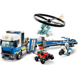 Lego City 60244 Police Helicopter Transport