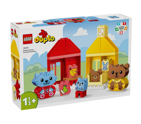 LEGO Duplo 10414 Daily Routines: Eating & Bedtime (28 pcs)