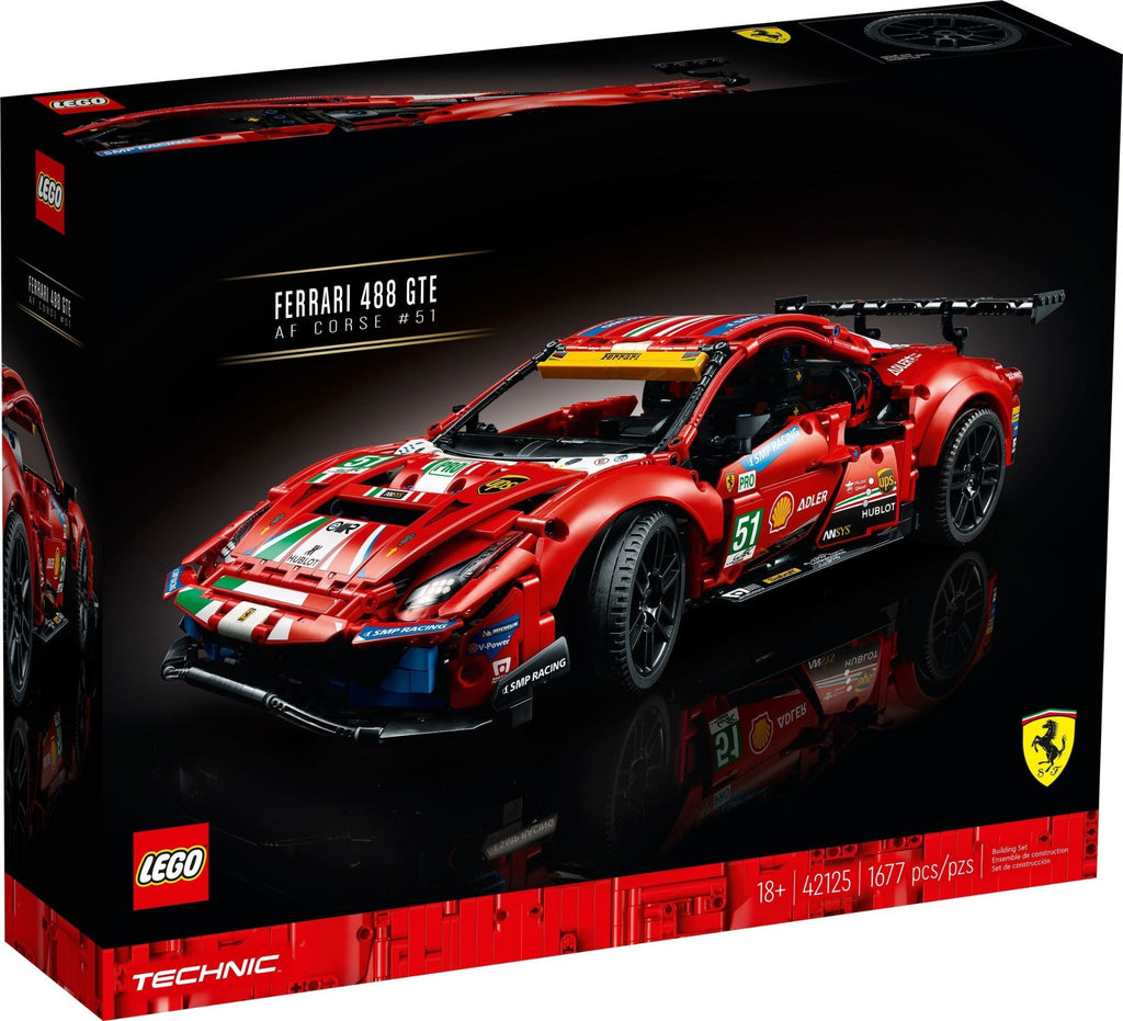 Lego 42125 Technic Ferrari 488 GTE 'AF Corse #51