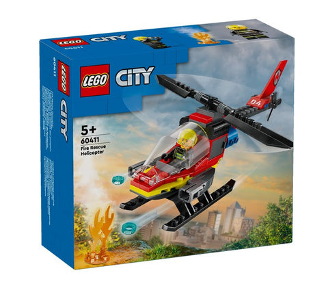 LEGO City 60411 Fire Rescue Helicopter (85 pcs)