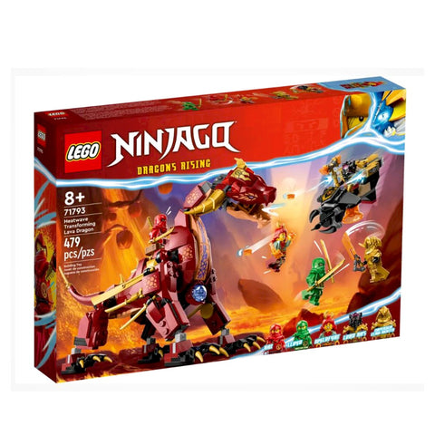 LEGO 71793 Ninjago Heatwave Transforming Lava Dragon