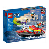 LEGO 60373 CITY Fire Rescue Boat