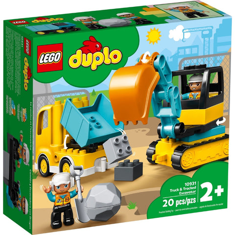 Lego 10931 Duplo Truck & Tracked Excavator