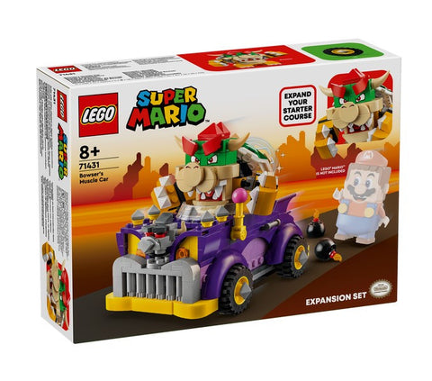 LEGO Super Mario 71431 Bowser's Muscle Car Expansion Set (458 pcs)