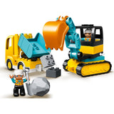 Lego 10931 Duplo Truck & Tracked Excavator