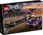 Lego 76904 Speed Champions Mopar Dodge//SRT Top Fuel Dragster and 1970 Dodge Challenger T/A - LEGO Malaysia Official Store